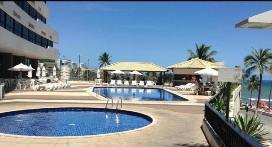 Lindo Apartamento Para Familia Ondina Apart Hotel Salvador Exterior photo